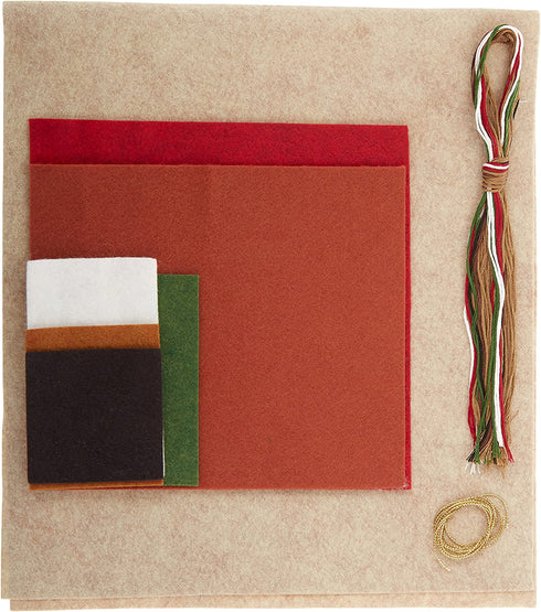 Rachel's of Greenfield Warm Feet K0513 Felt Stocking Ornament Kit