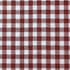 No. 918 Parkham Farmhouse Plaid Semi-Sheer Rod Pocket Kitchen Curtain Valance and Tiers Set, 54 in x 24 in (3 Piece, Red/White