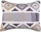 Levtex Santa Fe Home - Santa Fe Quilted Standard Sham (26x20in.) - Ikat Pattern - Soft Grey, Cream, and Tan - Reversible