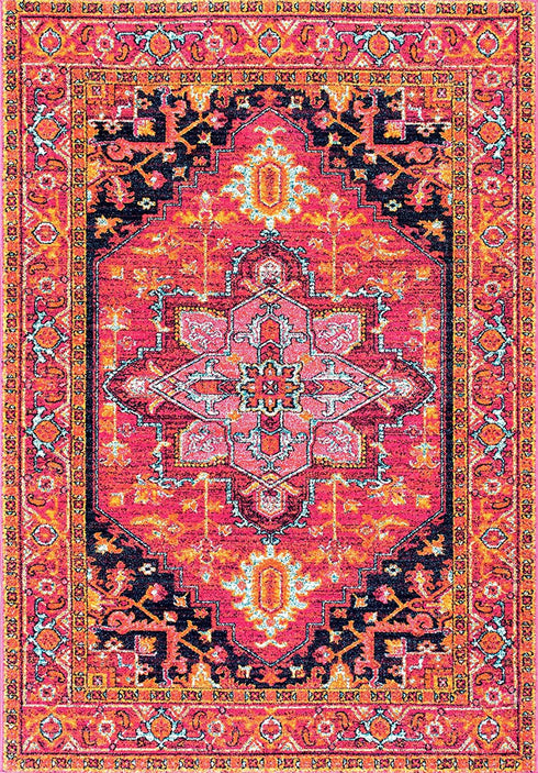 nuLOOM Persian Vonda Accent Rug, 2' x 3', Pink