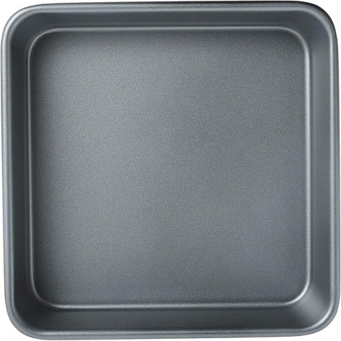 Cuisinart 9-Inch Chef's Classic Nonstick Bakeware Square Cake Pan, Silver
