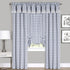 Achim Home Furnishings Valance Buffalo Check Window Curtain, 58 in x 14 in, Grey