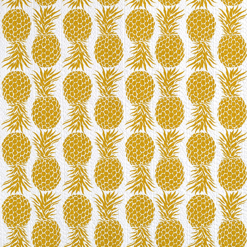 Con-Tact Brand Grip Prints Non-Adhesive Non-Slip Counter Top, Drawer/Shelf Liner, 18" x 4', Gold Pineapple