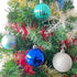 Christmas Balls Ornaments?24 Pcs Shatterproof Christmas Tree Decorations Hanging Ball for Xmas Tree Holiday Wedding Party Decoration 2.36" ( 60mm ) Set (Silver & Blue)