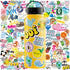Five and 2 100 Pack Water Bottle Stickers Waterproof Stickers VSCO Stickers, Hydroflask Stickers Waterproof, Laptop Stickers, Vinyl Stickers for Water Bottles and Hydro Flask Stickers for Kids