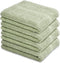 Talvania Hand Towels 100% Cotton Bathroom Towel Set Hotel Spa Quality 600GSM - Super Soft Absorbent - Use for Home Bath Hand Face - 16? X 28? - 4 Pack Hand Towel Set (Mint Green)