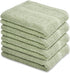 Talvania Hand Towels 100% Cotton Bathroom Towel Set Hotel Spa Quality 600GSM - Super Soft Absorbent - Use for Home Bath Hand Face - 16? X 28? - 4 Pack Hand Towel Set (Mint Green)
