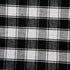 DII French Check Kitchen Collection Decorative Oversized Cotton Dishtowels, 18x28, Black/White, 4 Piece