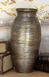 Deco 79 Imports 48995 Beautiful Lacquer Bamboo Vase Brown 9" D x 9" W x 20" H
