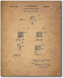 Billiards Patent Wall Art Prints - Set of 6 Vintage Pool Historical Photos