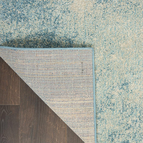 Nourison Passion Bohemian Abstract Navy/Light Blue 1'10" x 2'10" Area Rug, (2' x 3')