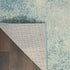 Nourison Passion Bohemian Abstract Navy/Light Blue 1'10" x 2'10" Area Rug, (2' x 3')