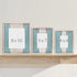 Barnyard Designs Rustic Distressed Picture Frame, 8" x 10" Wood Photo Frame in White and Turquoise