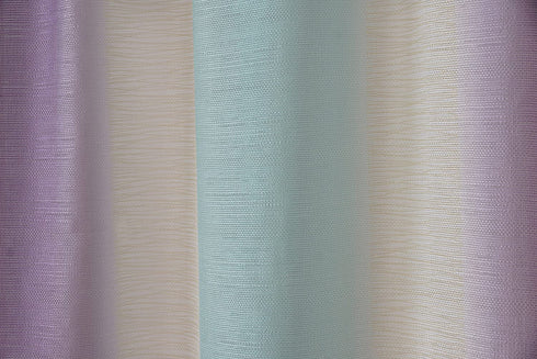 Achim Home Furnishings SPPN84LI06 Spectrum Rod Pocket Window Curtain Panel, 50" x 84", Lilac/Turquoise