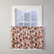 SKL Home Falling Leaves Curtain Tier Pair, 24", Spice