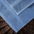 SUPERIOR Egyptian Cotton Bath Sheet Towels, Luxury, Large, Soft, Extra Absorbent, Quick Dry Towel Set for Body, Shower, Bathroom, Home Essentials, Decor, Pool, Spa, 2 Pieces, Denim Blue