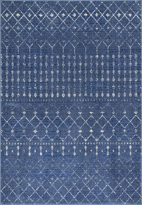 nuLOOM Moroccan Blythe Accent Rug, 2' x 3', Dark Blue