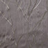 Madison Park Andorra Embroidered Back Tab Fabric Single Window Living Room, Transitional Rod Pocket Light Curtain for Bedroom, 1-Panel Pack, 50 x 95, Grey