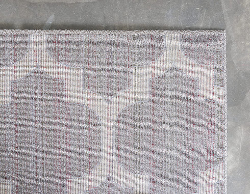 Unique Loom Trellis Collection Modern Morroccan Inspired with Lattice Design Area Rug, 2 ft 2 in x 3 ft, Gray/Beige