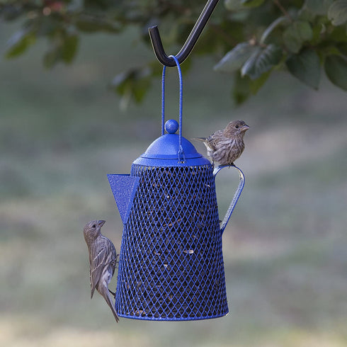 Perky Pet CFE101 Coffee Pot Mesh Bird Seed Feeder