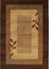 Home Dynamix Royalty Clover Modern Area Rug, Brown Multi, 43"x62" Rectangle