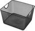YBM Home Kitchen Pantry Organizer Wire Basket for Shelves, Cabinets, Pantry, Countertop, Mesh Open Storage Bin Metal Basket for Organizing Food Supplies