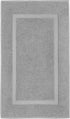 Cotton Paradise, Bath Mat Towels for Bathroom, 20x34 inch 100% Cotton Bath Mats, Soft Absorbent Washable Floor Towels Bath Mat Rugs, Light Gray