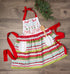 DII Holiday Collection Skirted Apron, One Size, Whisk You A Merry Christmas