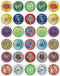 30 x Edible Cupcake Toppers Themed of b.blade Collection of Edible Cake Decorations | Uncut Edible on Wafer Sheet