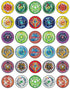 30 x Edible Cupcake Toppers Themed of b.blade Collection of Edible Cake Decorations | Uncut Edible on Wafer Sheet