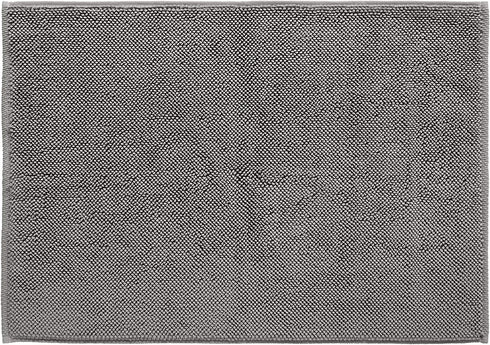 Amrapur Overseas 100-Percent Turkish Cotton Bath Rug Grey