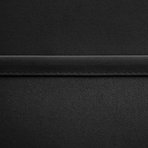 DWCN Black Thick Blackout Curtains Room Darkening Thermal Insulated Block Out Light Grommet Window Drapes for Bedroom Panel 42 x 84 Inches Long, Set of 2