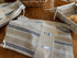 Cotton Cloth Bread Bags for Artisan Homemade Bread Reusable Food Storage - Large Drawstring Bread Bags and Bread Serving Basket - Embroidered Set of 3 (Nautical - Lighthouse)