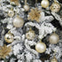 20Ct Christmas Ball Ornaments for Xmas Tree Shatterproof Christmas Decorations Hanging Ball Small for Holiday Party Decoration Tree Ornaments (Champaign Gold, 3.14In)