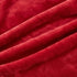 Amazon Basics Fuzzy, Micro Plush Fleece Blanket, All Seasons - Twin, Red