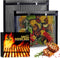 BBQ Mesh Grill Bags - 12 x 9.5 Inch Reusable Grilling Pouches for Charcoal, Gas, Electric Grills & Smokers - Heat-Resistant, Non-Stick Barbecue Bag is a Must-Have for All Pitmasters - Set of 2