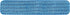 Rubbermaid Commercial Products Microfiber Damp Mop Pad, 24-inch, Blue (FGQ41100BL00)