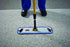 Rubbermaid Commercial Products Microfiber Damp Mop Pad, 24-inch, Blue (FGQ41100BL00)