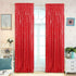 Kmhesvi Red Sequin Backdrop Curtains - 2 Panels 2.5x8.5Ft Photography Background Red Glitter Backdrop Curtains Sparkly Birthday Baby Shower Wedding Party Background Decorations