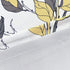 DriftAway Ryan Sketch Flower Floral Branch Leaves Lined Thermal Insulated Window Curtain Valance Rod Pocket 52 Inch by 18 Inch Plus 2 Inch Header Yellow Gray 1 Pack
