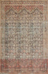 Loloi II Loren Collection LQ-17 Charcoal / Multi, Traditional 2'-3" x 3'-9" Accent Rug