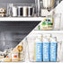 BINO | Plastic Storage Bins, Small - 4 Pack | The SOHO Collection | Multi-Use Organizer Bins | Built-in Handle | BPA-Free | Pantry Organization | Home Organization | Fridge Organizer | Freezer Org