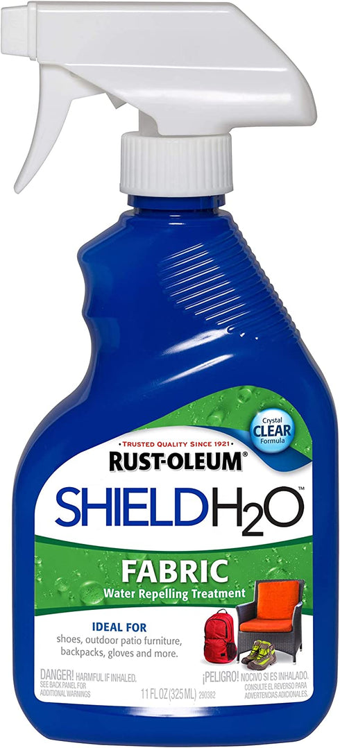 Rust-Oleum 278146 Shield H2O Outdoor Fabric Spray, 11 oz, Clear, 11 Ounce