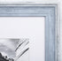 8x10 Picture Frame Distressed Blue - Matted to 5x7, Frames by EcoHome