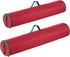 TINY TIM TOTES 83-DT5539 Premium 2-Pack | 40.5 inch Wrapping Paper Storage Bag | Canvas | Red