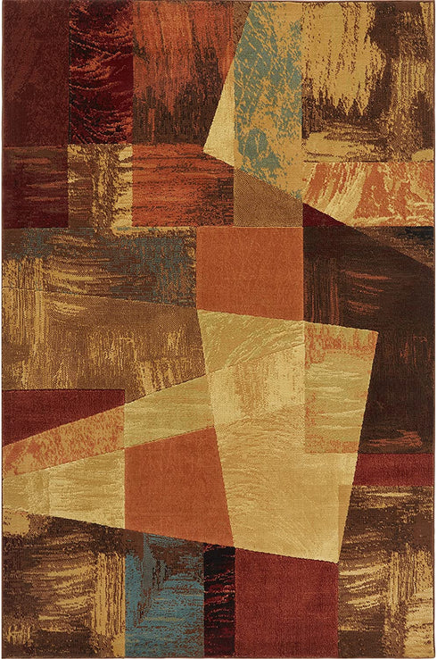 Home Dynamix Catalina Bismark Contemporary Geometric Abstract Area Rug
