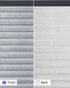 CHICOLOGY Cellular Shades , Window Blinds Cordless , Blinds for Windows , Window Shades for Home , Window Coverings , Cellular Blinds , Door Blinds , Morning Pebble, 24"W X 48"H