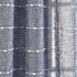Lush Decor Navy Farmhouse Textured Grommet Sheer Window Curtain Set (84" x 38")