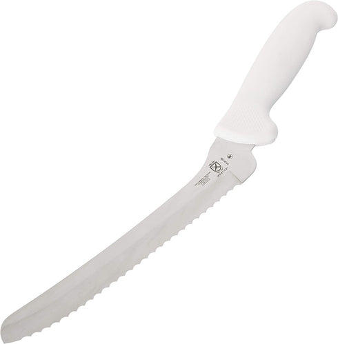 Mercer Culinary Ultimate White, 8 Inch Offset Bread Knife