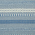DII Farmhouse Braided Stripe Table Runner Collection, 15x72, Stonewash Blue